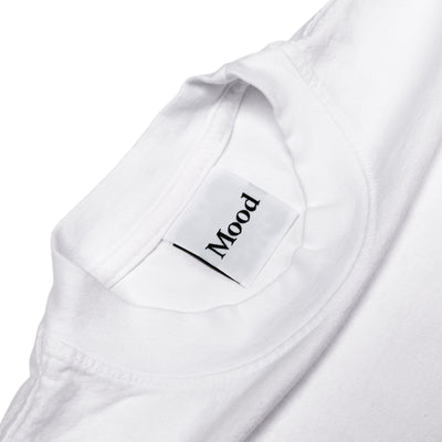 Mood Classic White Short Sleeve T-Shirt