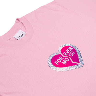 Mood Forever Pink Short Sleeve T-Shirt