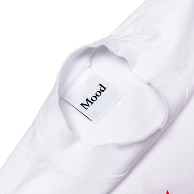 Mood Life White Short Sleeve T-Shirt