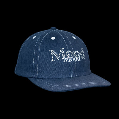 Bling Mood Beefy Brushed Denim Navy Hat