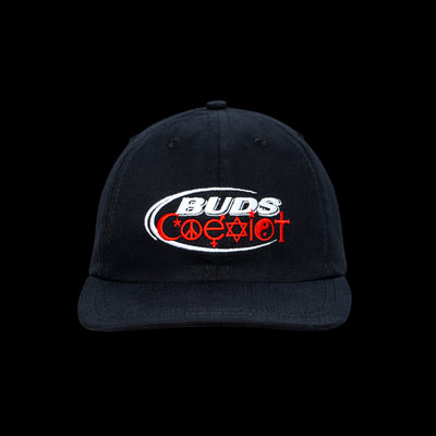 Buds Coexist Black Twill Hat