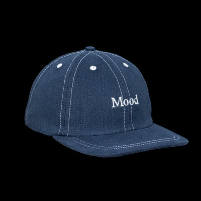 Mood Beefy Brushed Denim Navy Hat